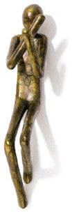 Hang-Up 11.5" Natural Bronze and Decorative Wall Hook