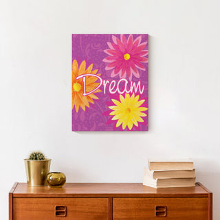 Dream Flowers 11x14 Canvas Wall Art