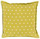 Surya Polka Dot PD-002 18"x18" Pillow Kit, Cream/Lime