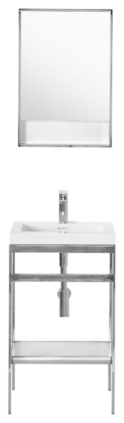 C 24.25" Single Bathroom Vanity
