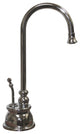 Instant Hot Water Faucet With Gooseneck Spout and Self Closing Handle