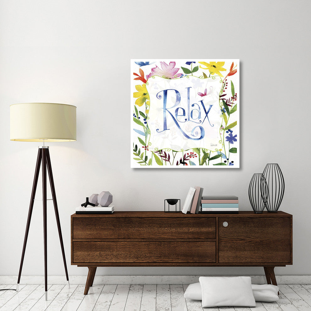 "Relax" Digital Paper Print by Anne Tavoletti, 42"x42"