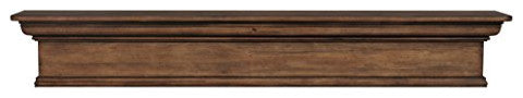 The Savannah 48 Shelf or Mantel Shelf, Taos Finish