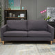 Costway Modern Fabric Couch Sofa Love Seat Upholstered Bed Lounge 2-Seater New