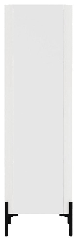 Manhattan Comfort 2-Piece Abbey Bookcase and Sideboard