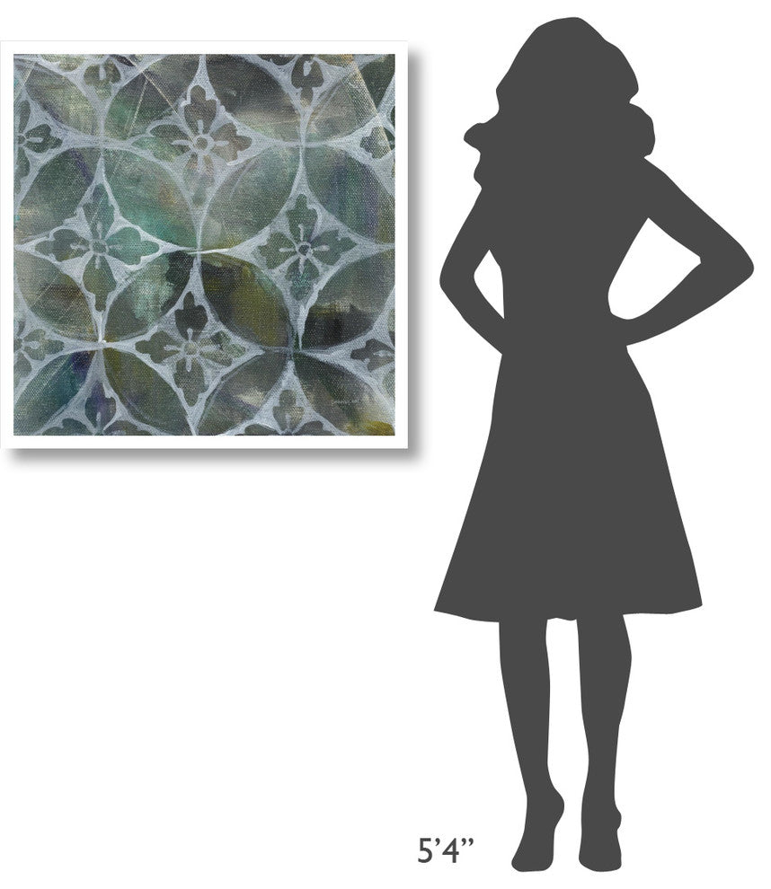 "Tile Element II" Digital Paper Print by Danhui Nai, 32"x32"