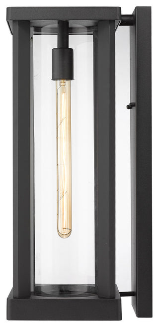 Z-Lite Glenwood 1 Light Outdoor Wall Light, Black