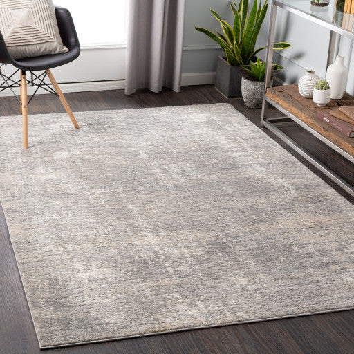 Surya Zermatt ZRT-2304 5'2"x7' Rug, Light Gray/Cream/Taupe/Medium Gray