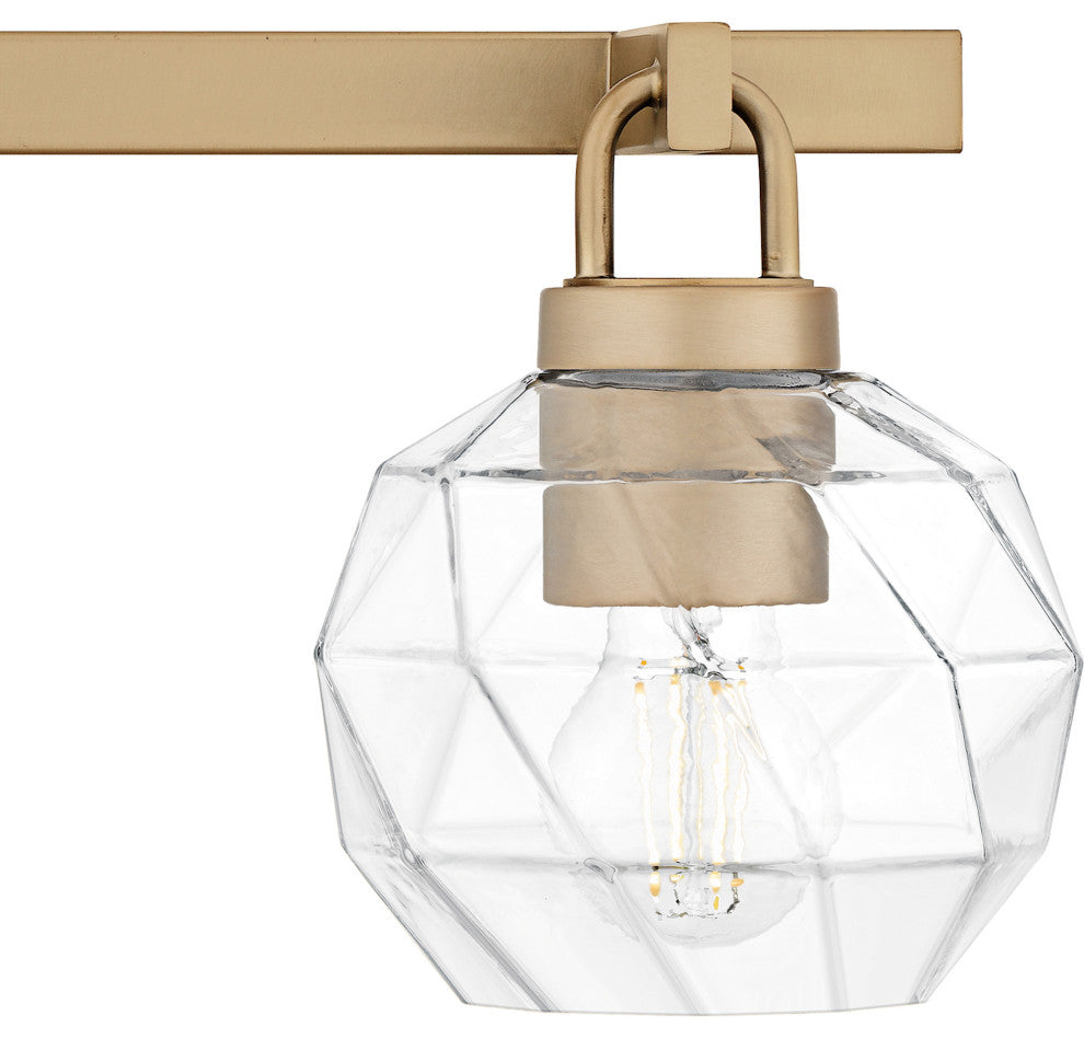 Quoizel CIA8632 Celina 4 Light 32"W Vanity Light - Bronze Gold