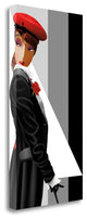 "Lauren In Uniform" By Jordan Bravo, Giclee Print on Gallery Wrap Canvas