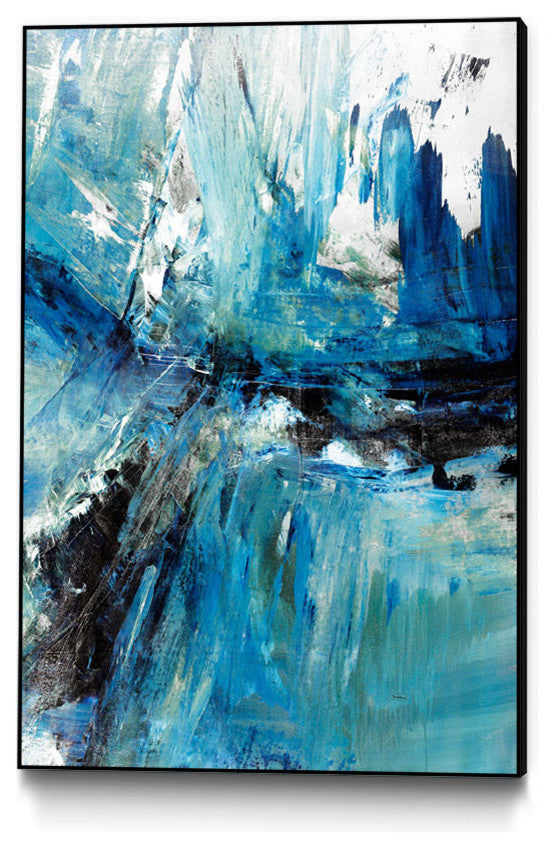 "Glimpse" Art block Framed Canvas, 11"x14"