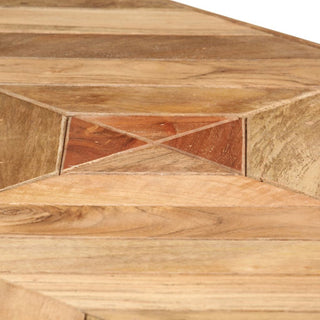 vidaXL Dining Table Kitchen Dining Room Table Solid Acacia and Mango Wood
