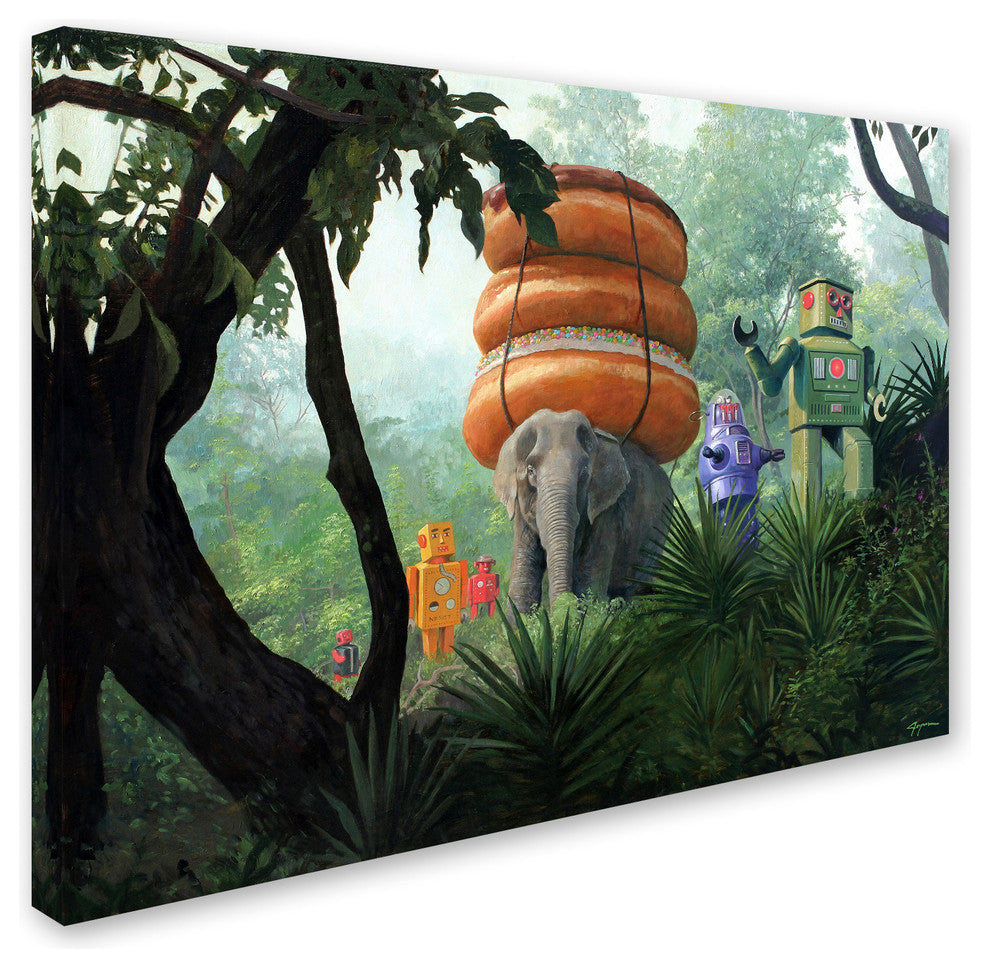 'On Tiger Mountain' Canvas Art by Eric Joyner