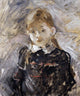 Berthe Morisot Little Girl With Blond Hair, Gallery Wrapped Canvas, 20"x25"