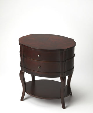 Jarvis Cherry Oval Side Table, 515024