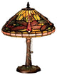 Meyda lighting 27158 16"H Tiffany Dragonfly w/ Twisted Fly Mosaic Base  Lamp