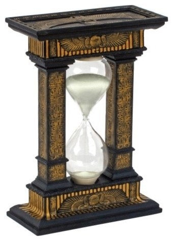 Ancient Egyptian Hourglass Statue Sculpture