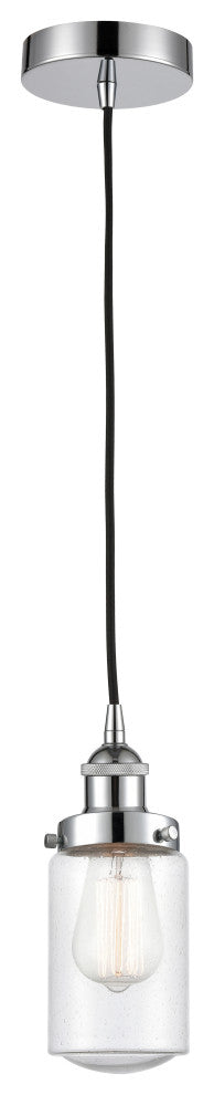 Innovations 616-1PH-PC-G314 1-Light Mini Pendant, Polished Chrome