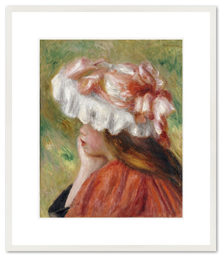 Head of a Young Girl In a Red Hat