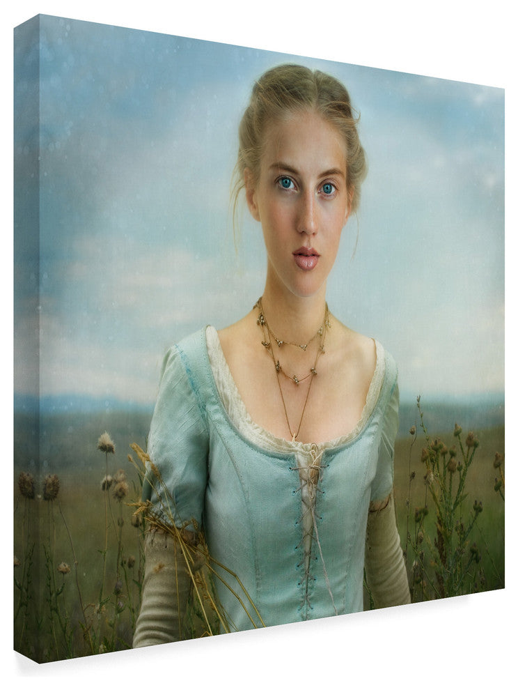 Svetlana Melik Nubarova 'Meadow Portrait' Canvas Art, 24"x24"