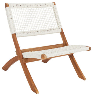 Safavieh Outdoor Blaze 5 Piece Coffee Set Natural / White Rope