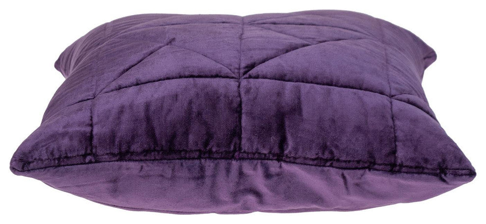 Parkland Collection Zoe Purple Throw Pillow