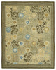Rug N Carpet - Hand-Knotted Oriental 8' 0" x 9' 11" Pastel Oushak Area Rug
