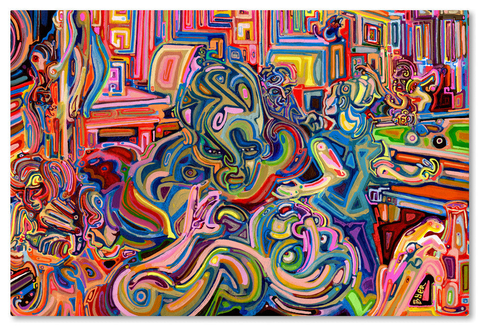 Josh Byer 'Modern Diplomacy' Canvas Art, 32x22