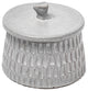 Jumbo Gray Ceramic Decorative Box