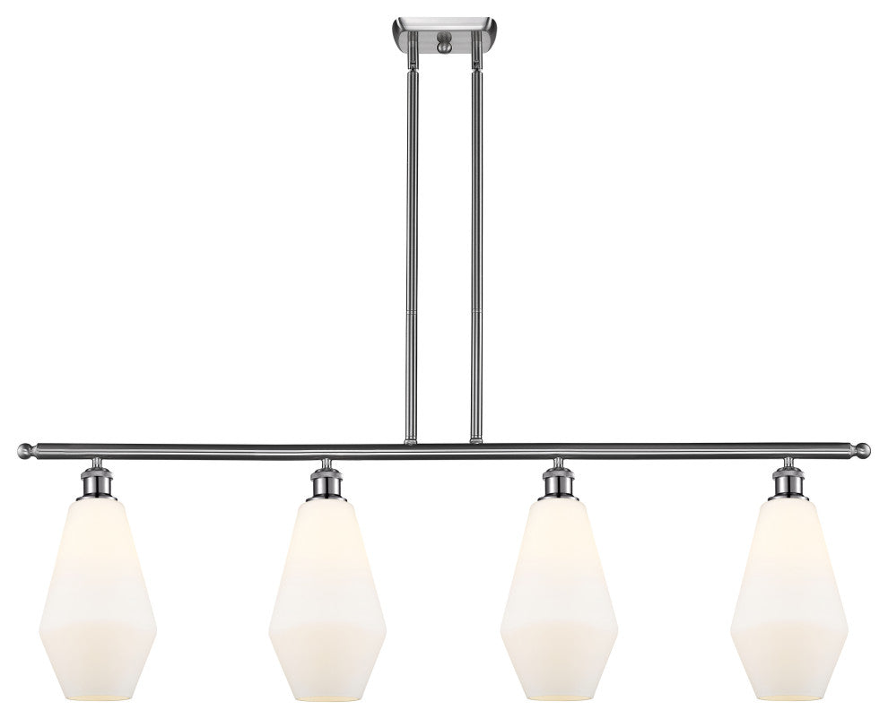 Innovations 516-4I-SN-G651-7-LED 4-Light Island Light, Brushed Satin Nickel