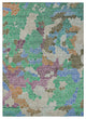 Machine Washable Indoor/Outdoor Chantille ACN1906 Green 10' x 14' Rug