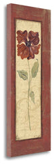 "Crimson Petals II" By Jo Moulton, Giclee Print on Gallery Wrap Canvas