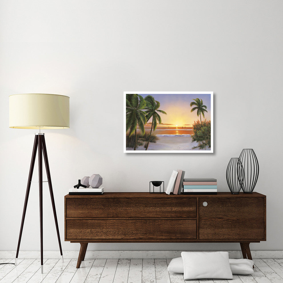 "Sunset Sail" Digital Paper Print by Diane Romanello, 38"x26"