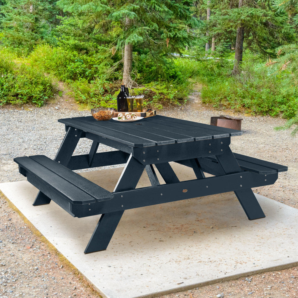 Sequoia National Picnic Table, Federal Blue