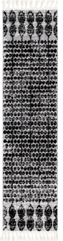 Unique Loom Cherokee Asheville Area Rug, Black, 2' 0 X 8' 0 Runner