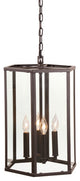 Four Light George Pendant, Oil Rubbed Bronze