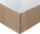 Greenland Home Burlap Bed Skirt, Natural, Queen