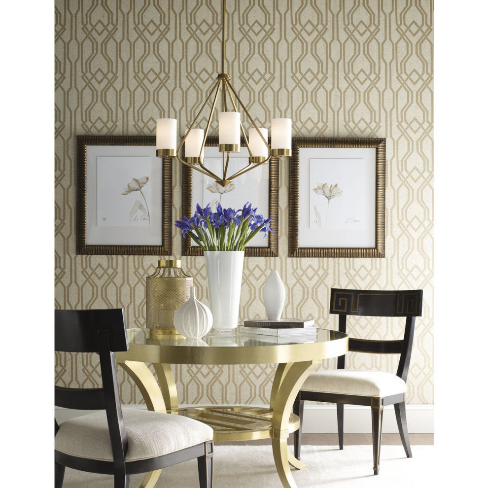 Elevate 3-Light Chandelier, Brushed Bronze