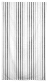 Drawn Stripes Black 58x102 Tablecloth
