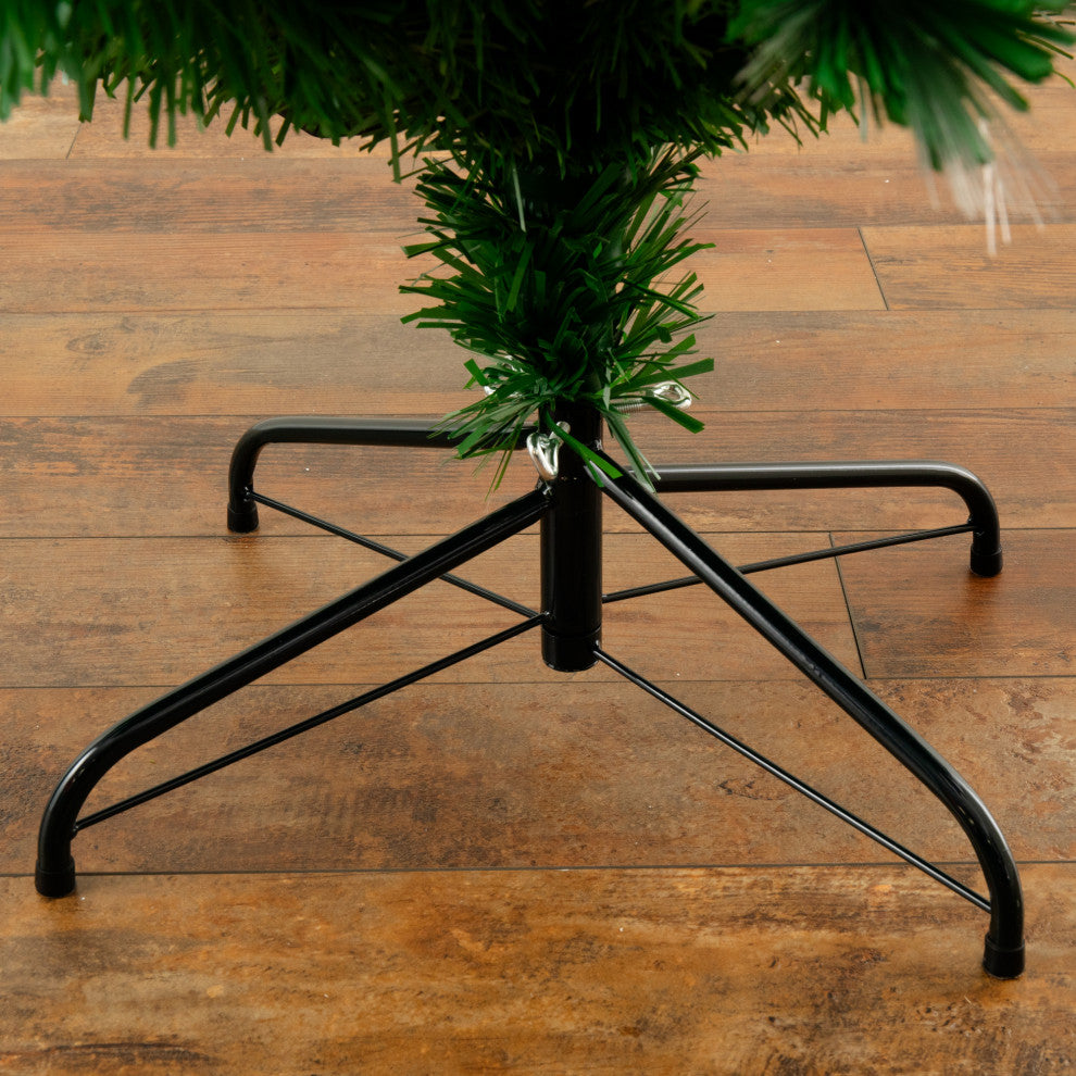 6ft. Pre-Lit Fiber Optic Artificial Christmas Tree