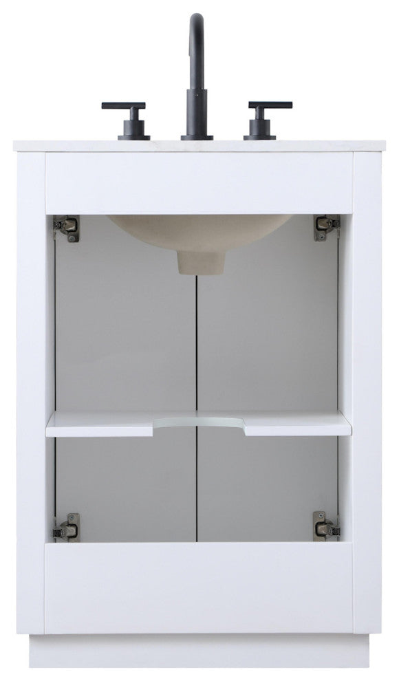 Elegant Lighting VF29024 Chase 24" - Hazel Oak