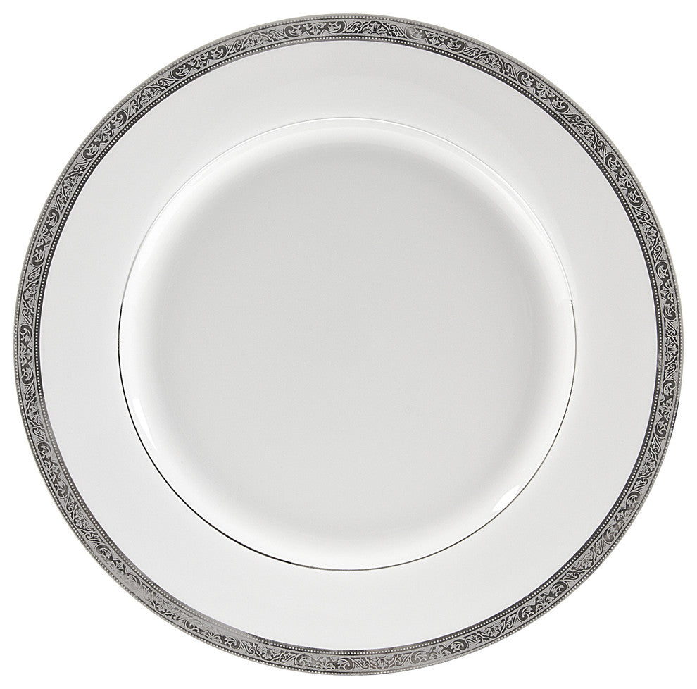 Paradise Dinner Plates, Set of 6, Platinum