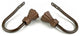 Pasha Curtain Holdback Pair, Cocoa