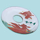 Replacement Waterfall Faucet Glass Disc Tray Plate Koi Fish Renovators Supply