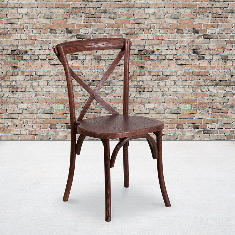 Mahogany Cross Back Chair