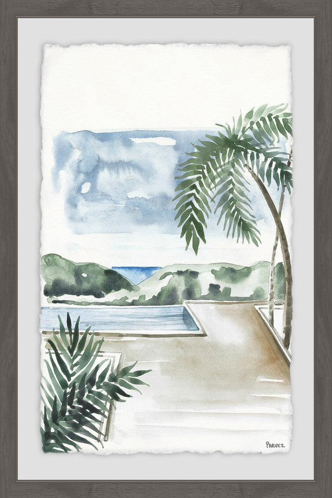 "The Ultimate View" Framed Painting Print, 12"x18"