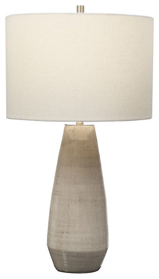 Uttermost Volterra Table Lamp, Taupe-Gray, 28394-1