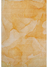 Premium Machine Washable Mayfield AMF509 Orange 10' x 14' Rug