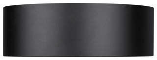 Zlite 2302F3-MB 3-Light Flush Mount, Matte Black