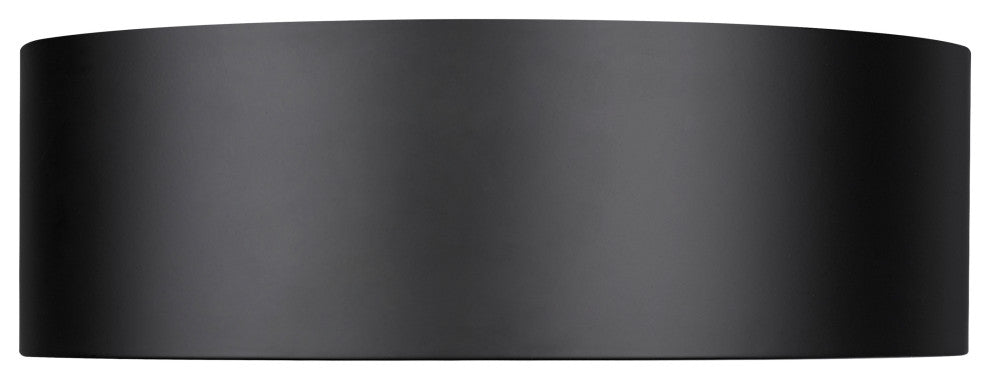 Zlite 2302F3-MB 3-Light Flush Mount, Matte Black